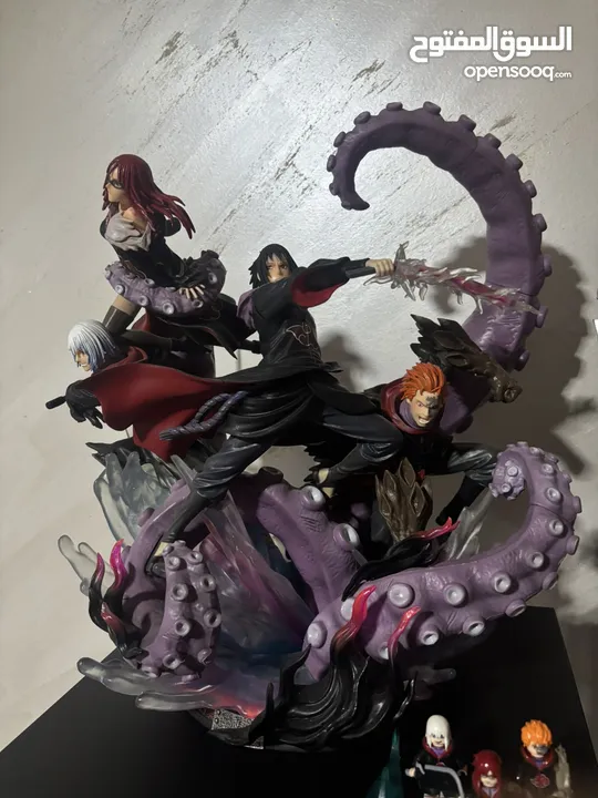 فيجرز ناروتو - جميع أعضاء الاكتسوكي Naruto figures - All Akatsuki member figures