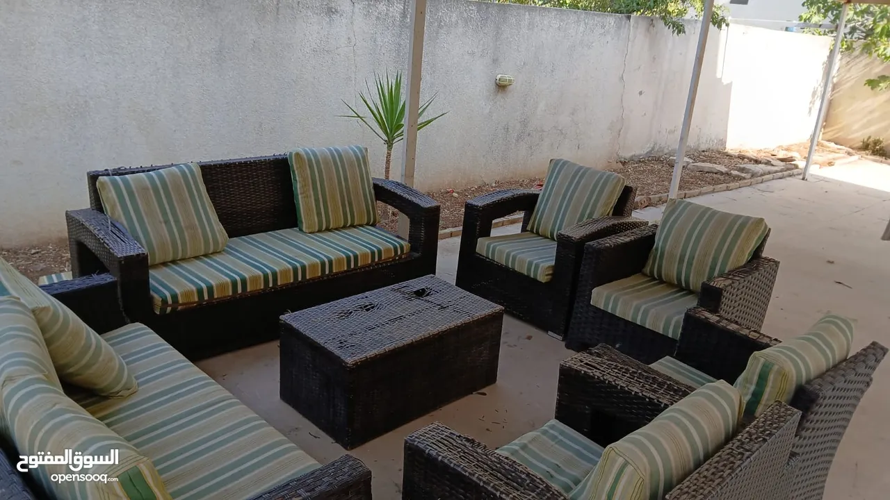 طقم كنب حديقة