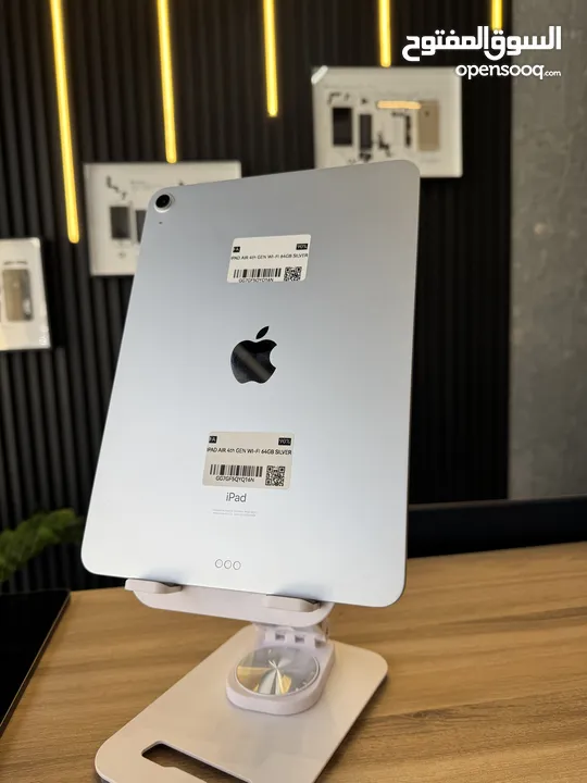 iPad Air 4 64GB iPad Air Silver آيباد اير الجيل الرابع للبيع iPad A14 Wi-Fi iPad Air مستعمل نظيف
