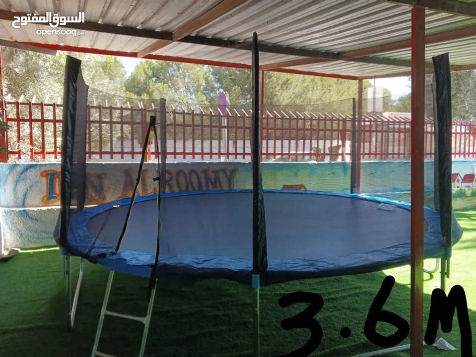 ترامبولين جميع المقاسات أعلى صنف ومواصفات تحمل اوزان عاليه حديد ثقيل وسماكه ممتازه يوجد خدمة توصيل