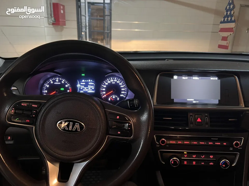 Kia k5 للبيع بلون اسود مميز وفحص مميز ، يد اولى!