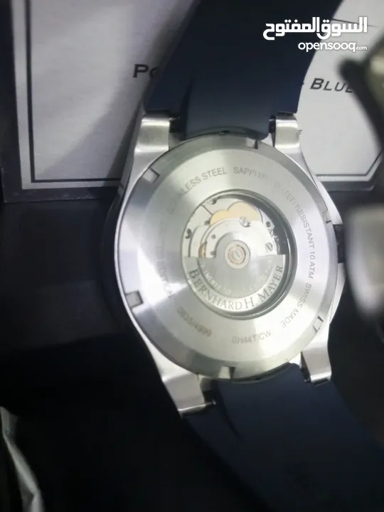 ساعة سويسرية برنارد اتش مايير الاصلية مصنوعة يدويا بدون دخول اي الة صناعيةمن ضمن 5000ساعة حول العالم