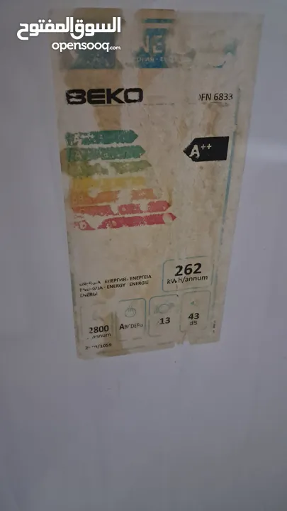 BEKO Dishwasher DFN 6833 6 Place Settings White جلاية بيكو DFN 6833 6 برامج لون ابيض