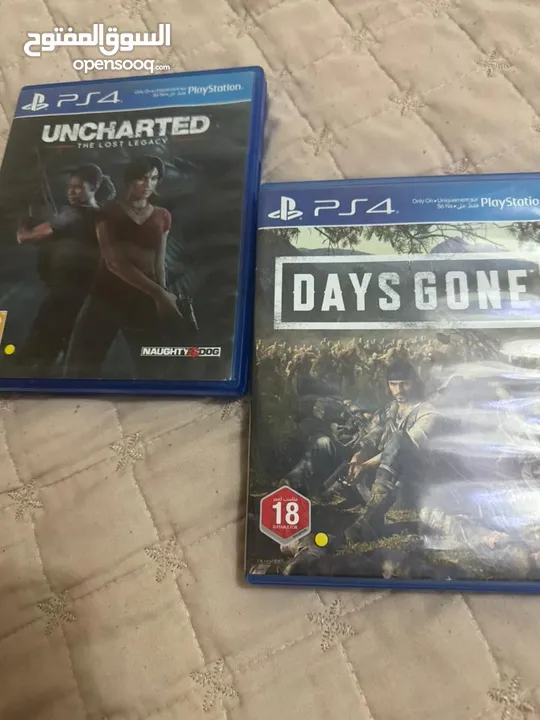 UNCHARTED.  DAYS GONE
