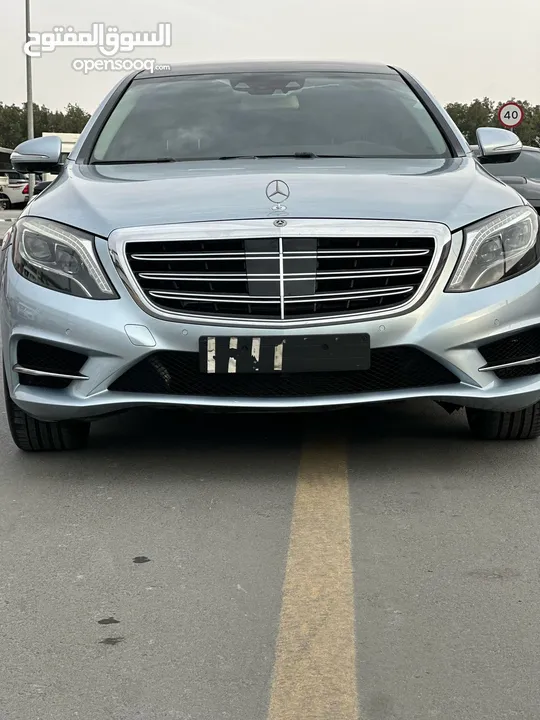 مرسيدس S400 موديل 2015 خليجي  فل مواصفات  مسرفسه بلكامل جاهزه للتسجيل والاستخدام