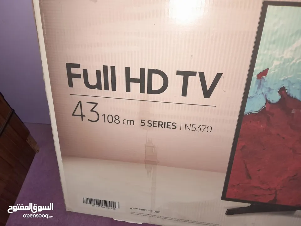 شاشة سامسونج سمارت مستعملة بحالة الوكالة رسيفر داخلي