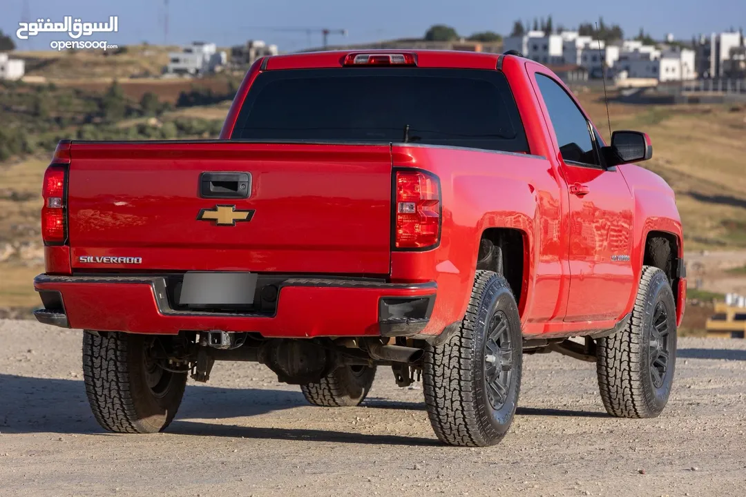 شيفروليه سلفرادو موديل 2015 غمارة بحالة ممتازة 4X4 فحص كامل Single Cav !!