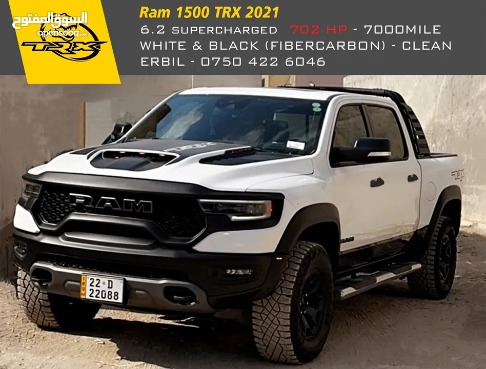 Ram TRX 702HP 2022 fiber carbon edition