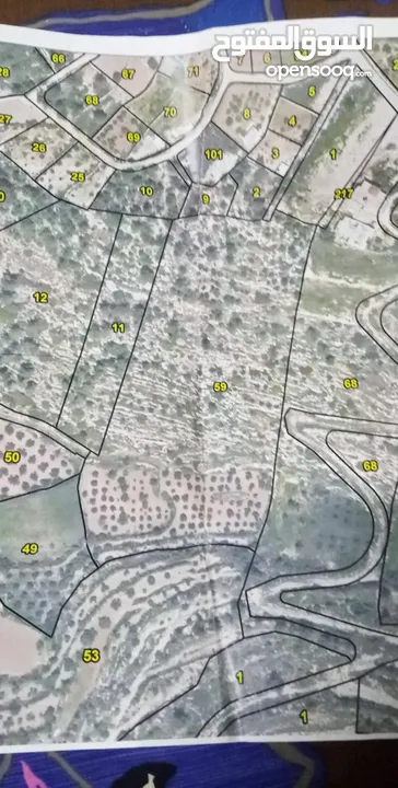 أرض للبيع في الخليل منطقة الرفاده - الحي الجنوبي