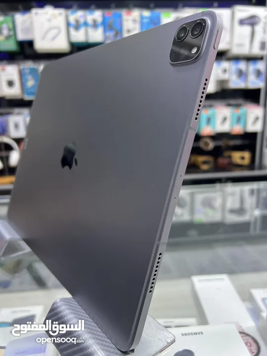 iPad Pro 2022 (12.9 inch ) WIFI + Cellular  ايباد برو 2022 معالج M2 مستعمل بحالة الوكالة  مع خط