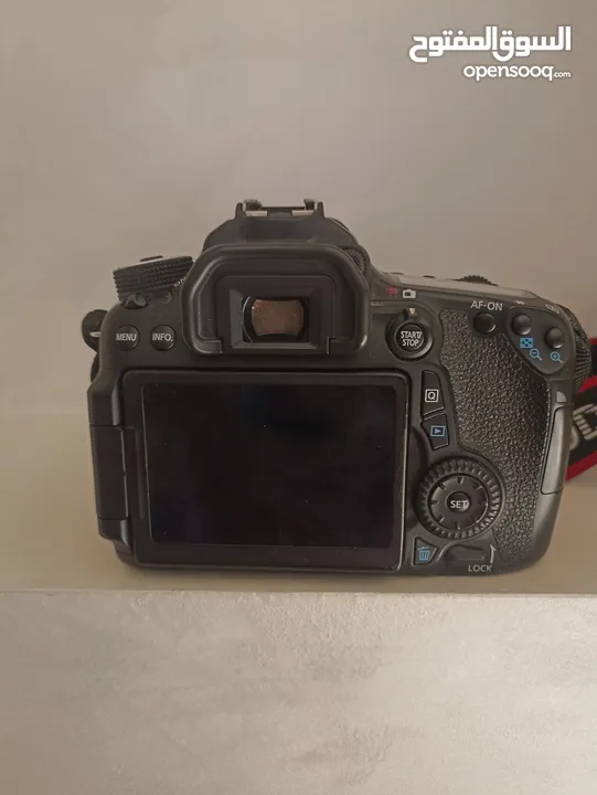 Canon 70D - بحالة ممتاز مع مجموعة فلاتر و ريموت و شنطة