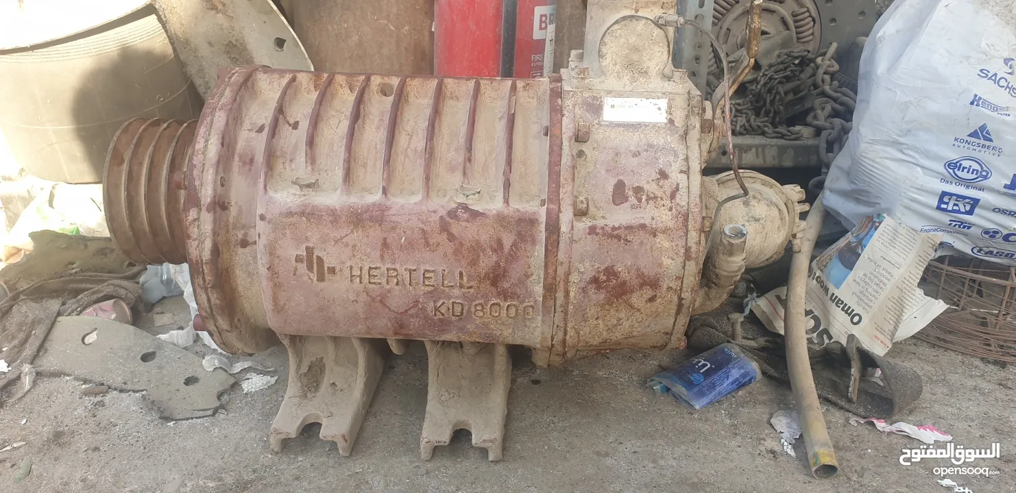 The pressure pump is in good condition and is from a good company