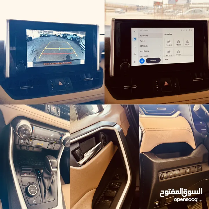 تويوتا راف فور ((2023)) XLE بريميوم، بطارية ليثيوم، فحص كامل، فل كامل، فورويل، حره، بسعر مميز..