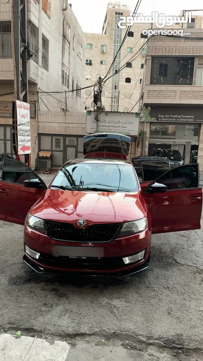 سكودا رابد 2014 ديزل 1600 تيربو