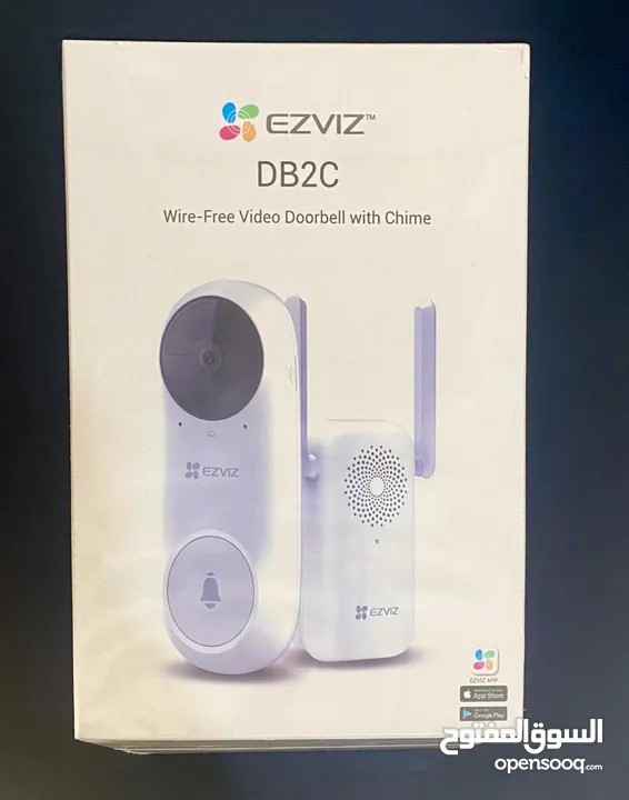 جرس باب ذكي EZVIZ DB2C وDB2 Pro – أمان متقدم بأسعار تبدأ من 74.99 دينار فقط!
