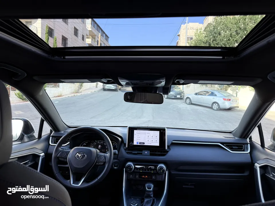تويوتا راف فور 2023 SE جمرك اليوم فحص كامل عداد قليل بطارية ليثيوم4/4