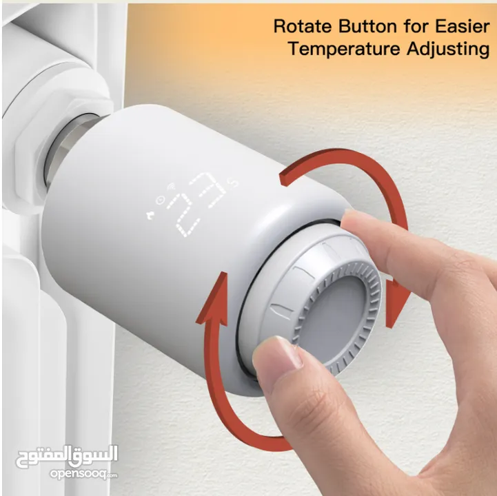 تويا تحكم ريديتر Tuya Zigbee Heating RadiatorThermostat Valve Trv Controller Work With ALEXA