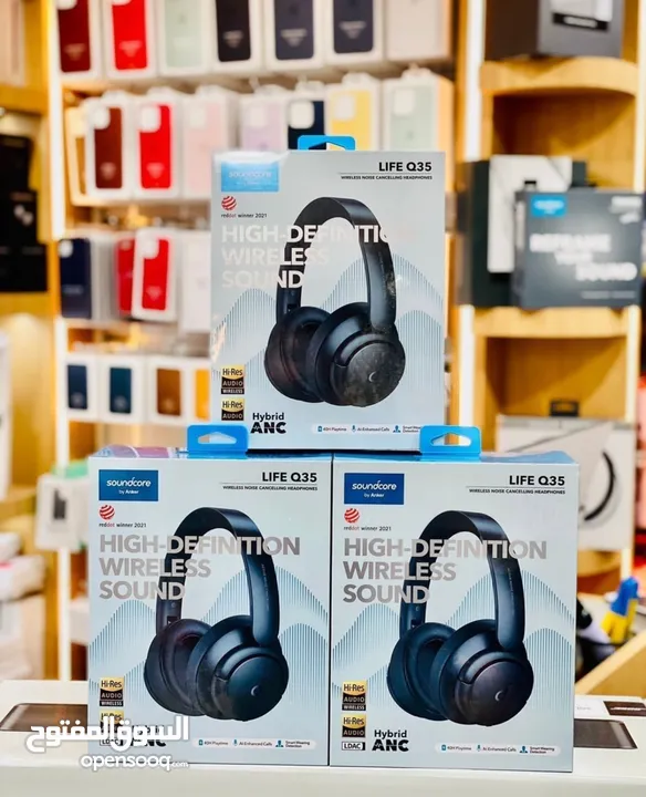 سماعة للجيمينج من شركة انكر ,  Anker SoundCore Life Q35   ضمان 18 شهر