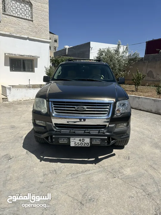 فورد اكسبلورر 4x4 2008 ترخيص منخفض سنة كامله جنطات اصليه فورد 20 انش اطارات تويو جديدة رقم مميز