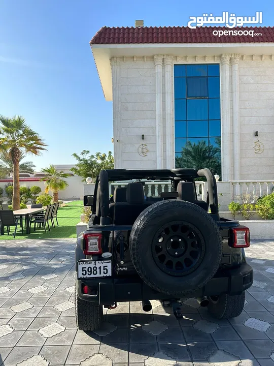 Jeep wrangler sahara 2014 Gcc