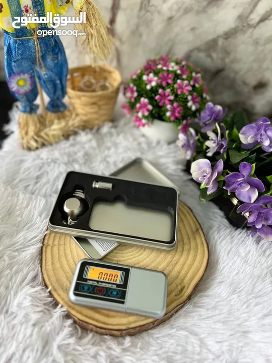 ميزان مجوهرات عالي الدقة 0.005 غرام / 100 غرام مع إضاءة خلفية LCD ستانلس الأكثر طلباً