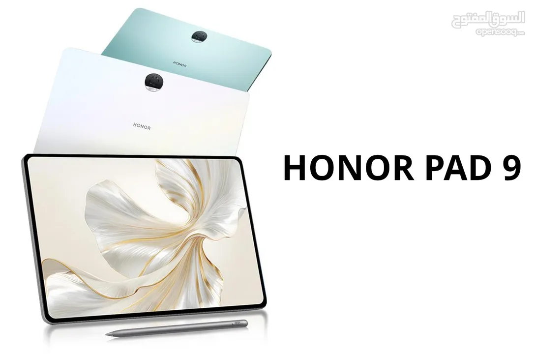 متوفر الان مع بكج بقيمة 89 دينار تابلت هونر باد 9 بافضل سعر///HONOR TAB PAD 9 (256GB) (8RAM) NEW