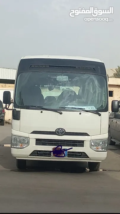 Rental Coaster Bus & Shuttle Services staff transport. كوستر حافلات لإيجاد