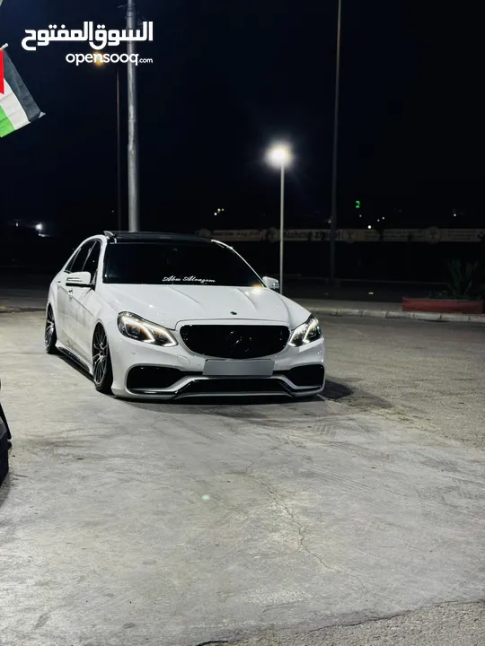 مرسيدس E200 2013 بسعر حرق