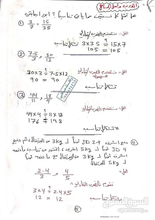 استاذ رياضيات ذو خبرة