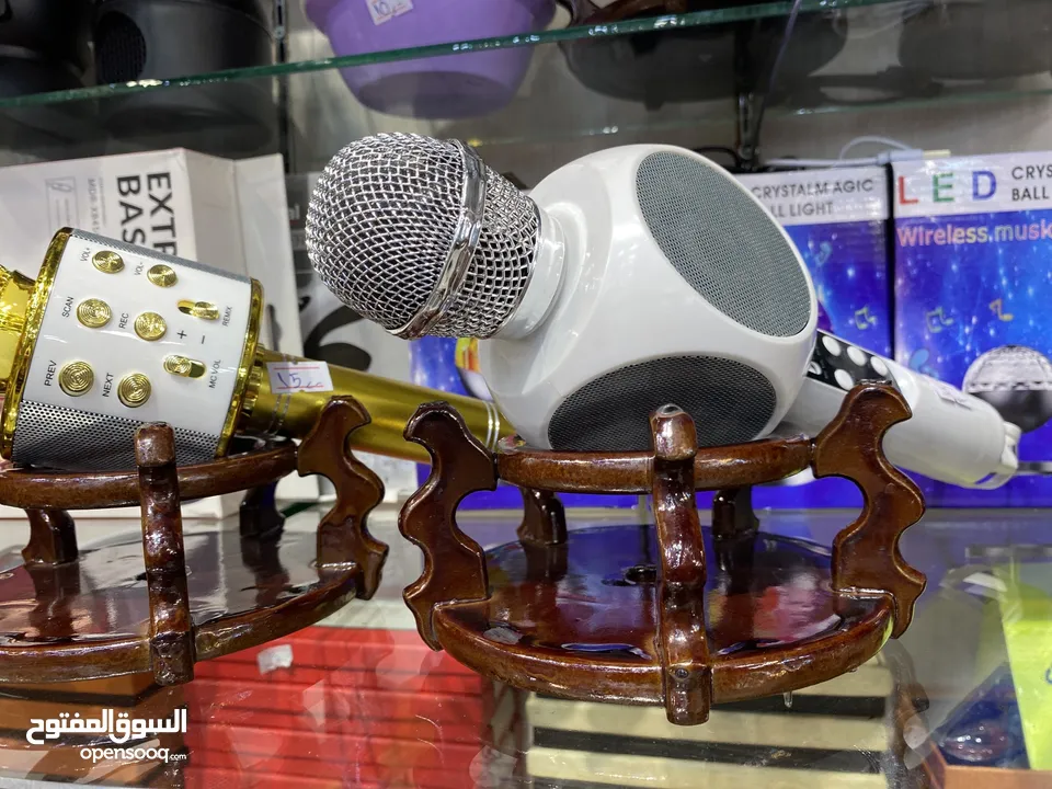 مايك بلوتوث مع سماعة
