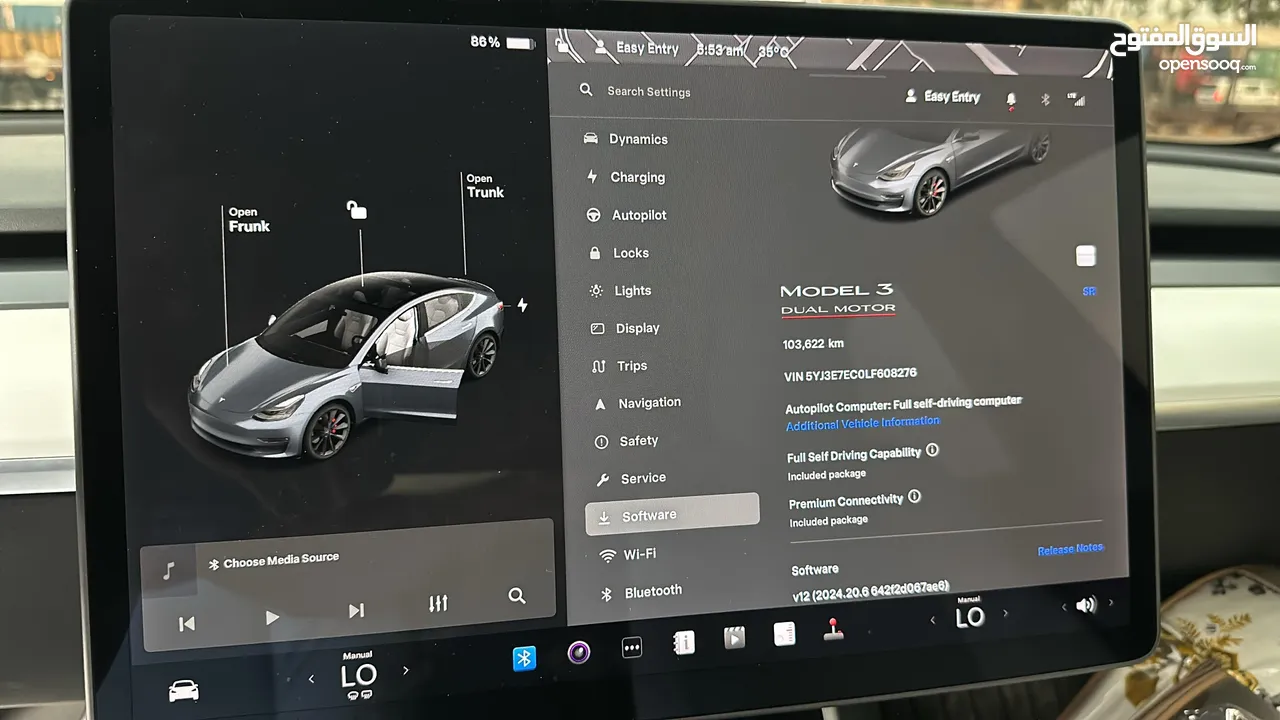 Tesla performance Model 3