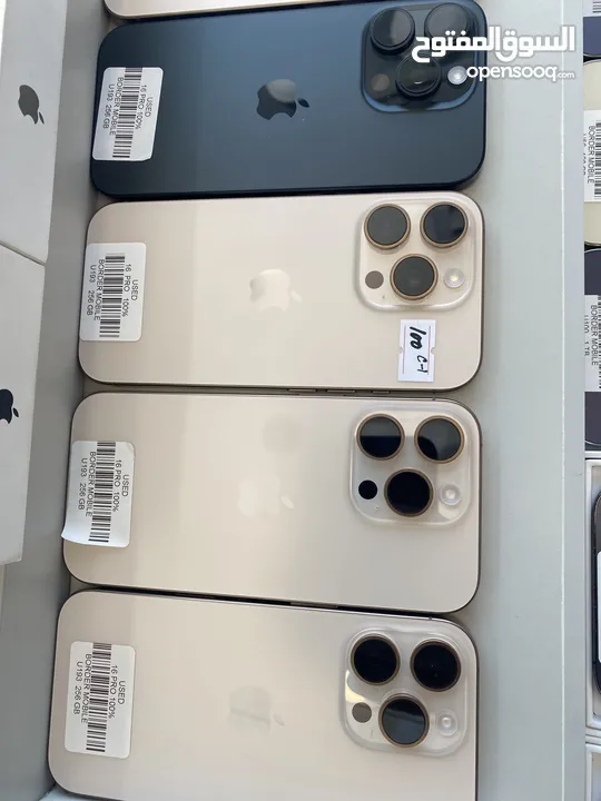 IPHONE16 PRO 256G //ايفون 16 برو 256 جيجا شرق اوسط