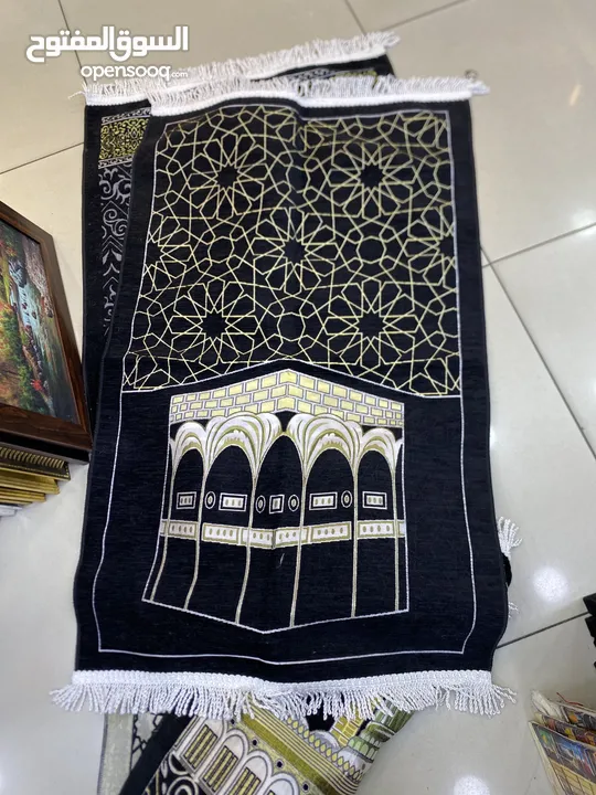 سجادة صلاه انواع مختلفة وقياسات مختلفة