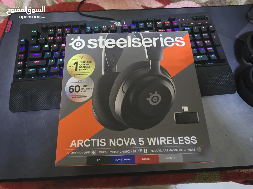 arctis nova 5 استعمال اقل من 10 ساعات