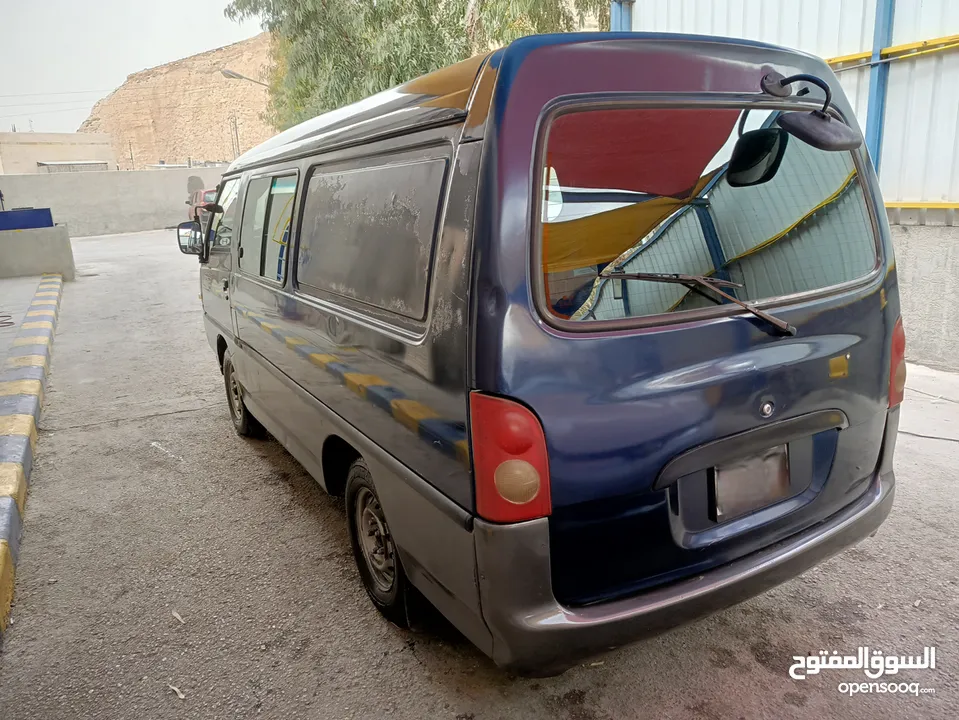 باص هيونداي H-100 مستعمل موديل 2001 ماتور 27 للبيع