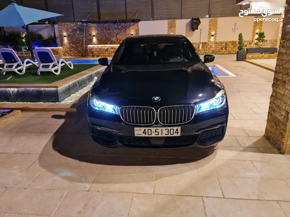 سيارة BMW 740 موديل 2017 مواصفات خاصه فل كامل اعلى مواصفات