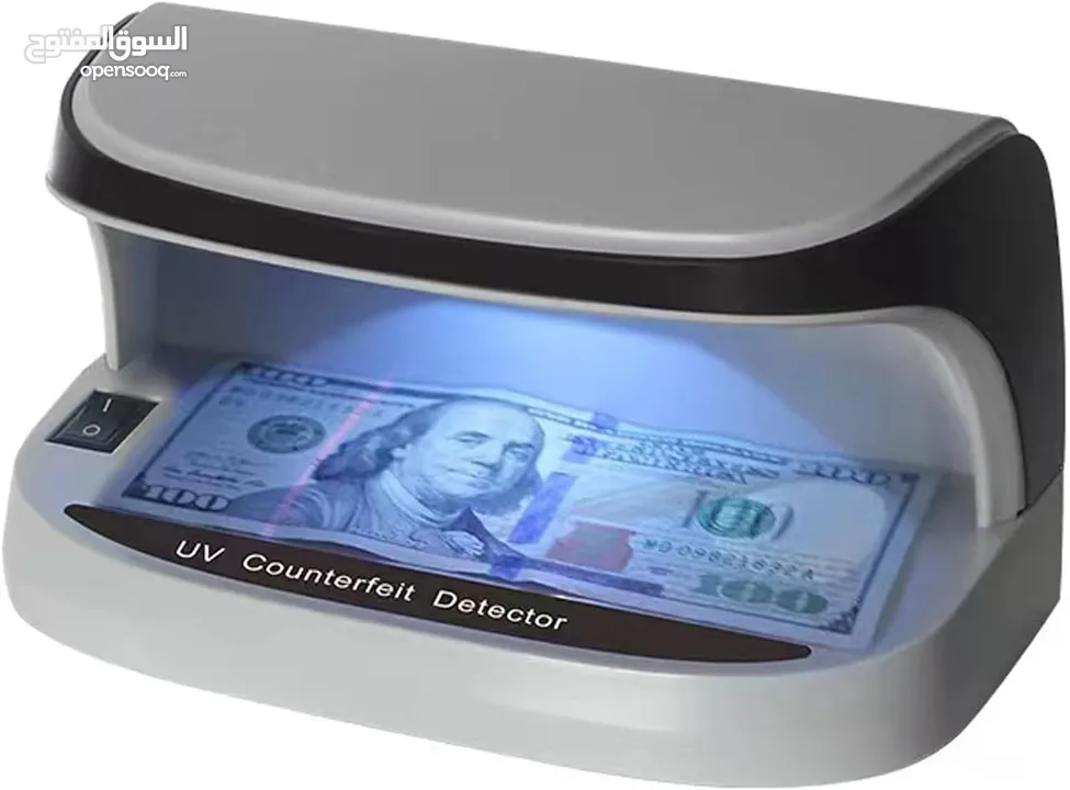 فاحص عملة (كاشف عملة ) UV Counterfeit Money Detector