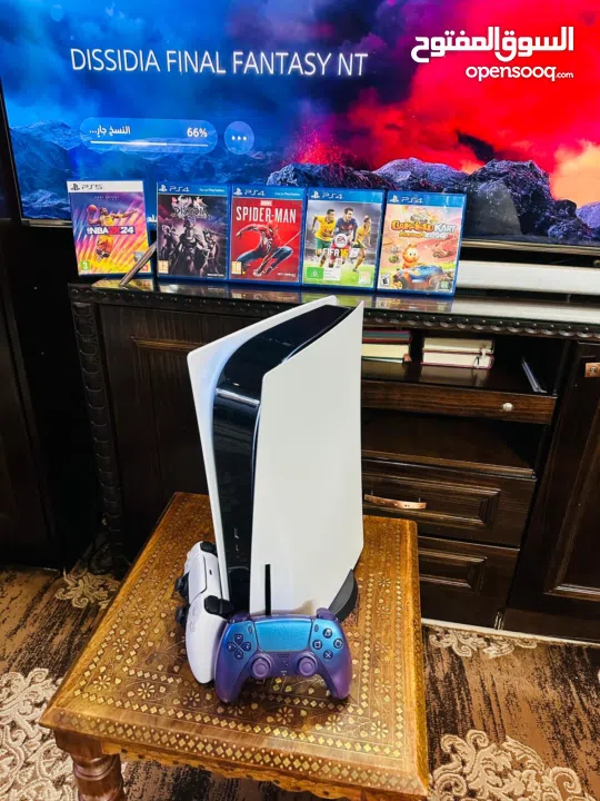 Playstation 5 Fat Blueray  بلاستيشن 5