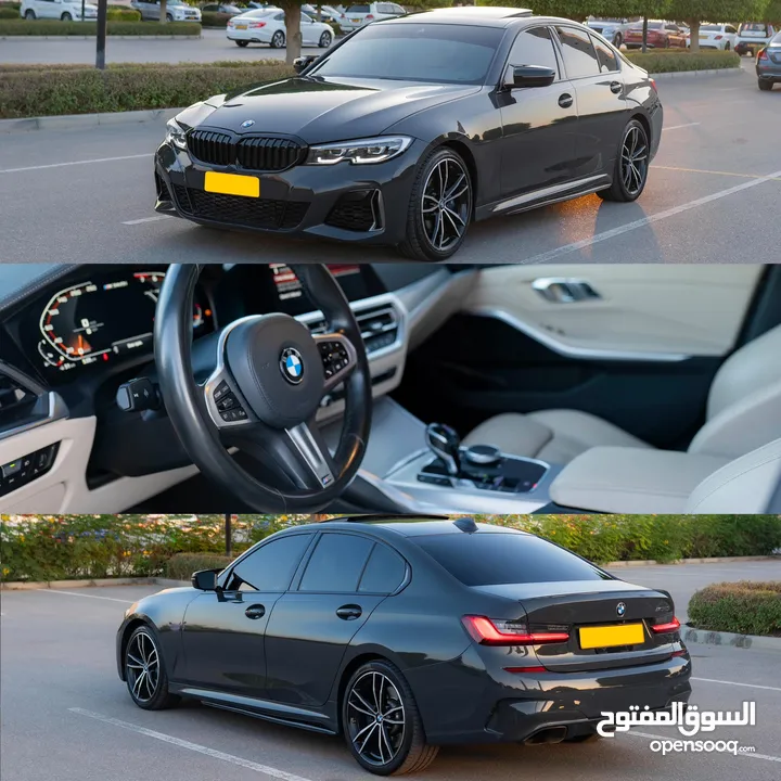 للبيع BMW M340i 2020 لون مميز و ممشى بسيط