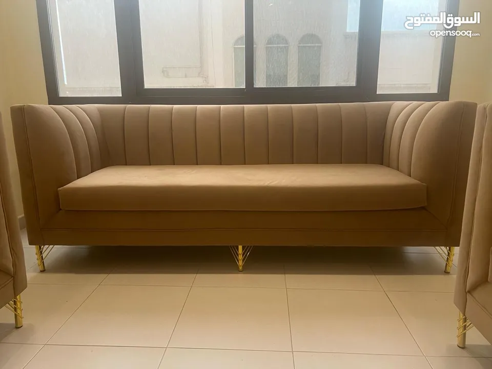 Brand New Sofa 5 seats  طقم جلوس جديد خمسة أشخاص لم يستخدم