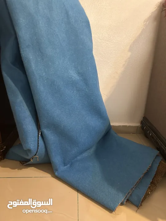 موكيتة بني مربعات وبيج للبيع 3*4