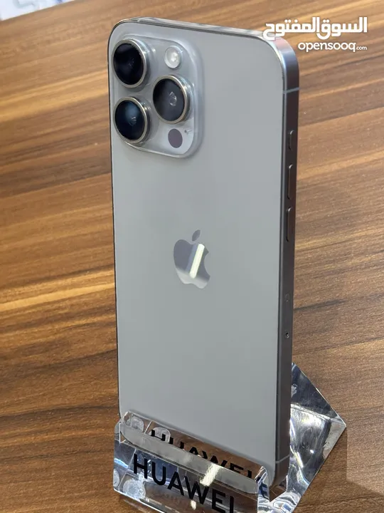 مستعمل بحالة الجديد ايفون 15 برو ماكس///IPHONE 15 PRO MAX (512GB) USED