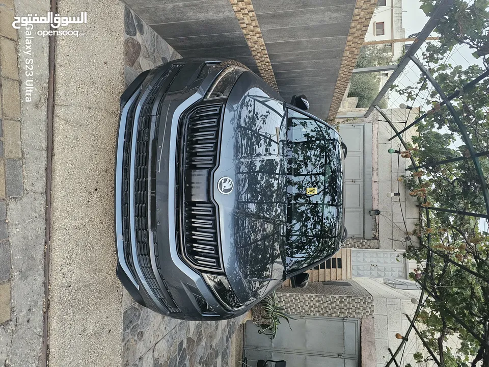 سكودة كودياك 2019 دهان تجميلي في 3 قطع في السيارة خالية من الحوادث