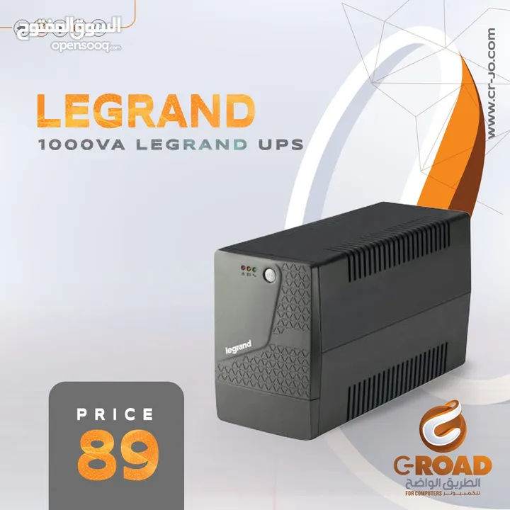 LEGRAND KEOR SPX LINE INTERACTIVE VA 1000 UPS بطارية شحن كبيرة يوبي اس 1000كي في اه