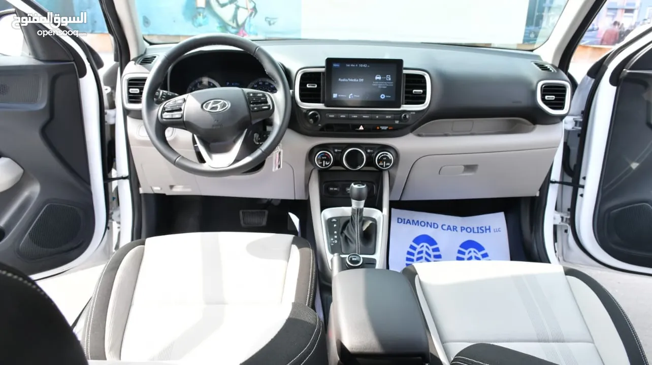 Cars for Rent Hyundai-VENUE-2021-White