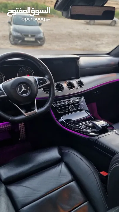 Mercedes benz - E200- AMG - 2017 مرسيدس بنز - فل اوبشن - دهان شركة