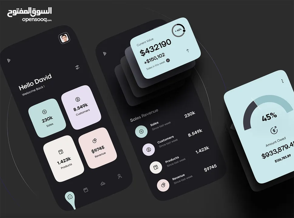 تصميم وبناء تطبيق عصري بتصميم مناسب لمشروعك
