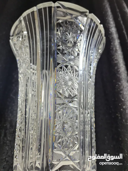 Crystal Egermann كريستال تشيكي ماركة   مزينة بطبقة سميكة من ماء الذهب Egermann