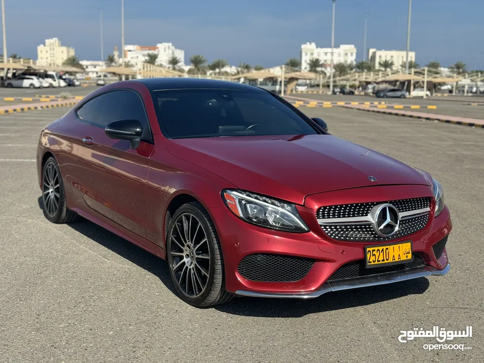 مرسيدس c300 كوبيه المميزه 2018