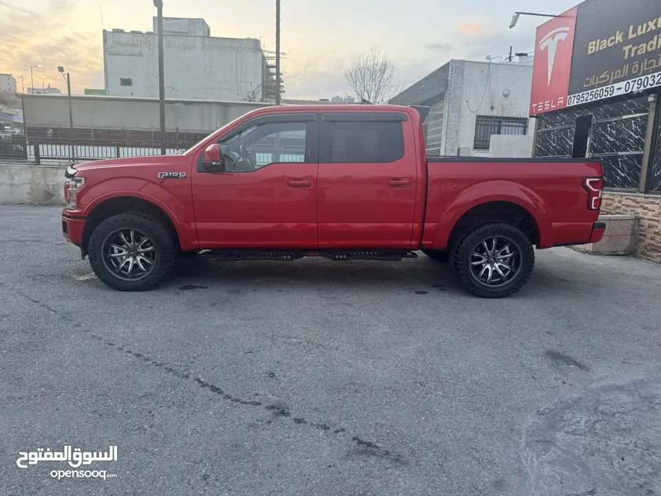 ‏Ford f150 2018 4x4 ‏clean title فحص كامل 7 جيد
